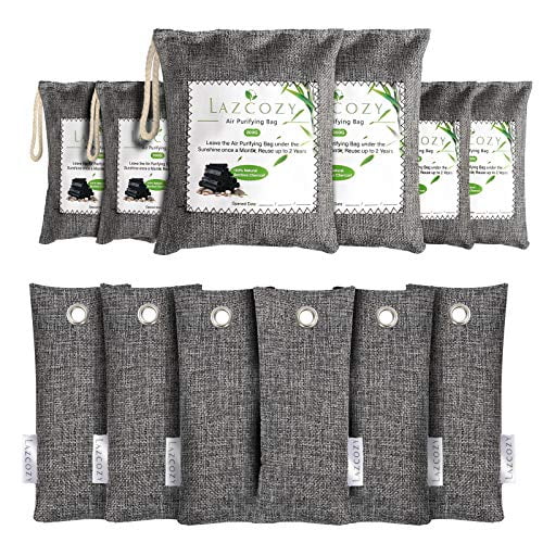 Activated Charcoal Bags Odor Absorber 12 Pack Air Purifying Bag! Activated Charcoal Bags Odor Absorber 12 Pack Air Purifying Bag!